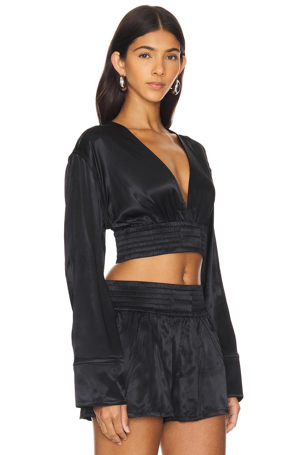 V Front Elastic Long Sleeve Alexander Wang Product Image