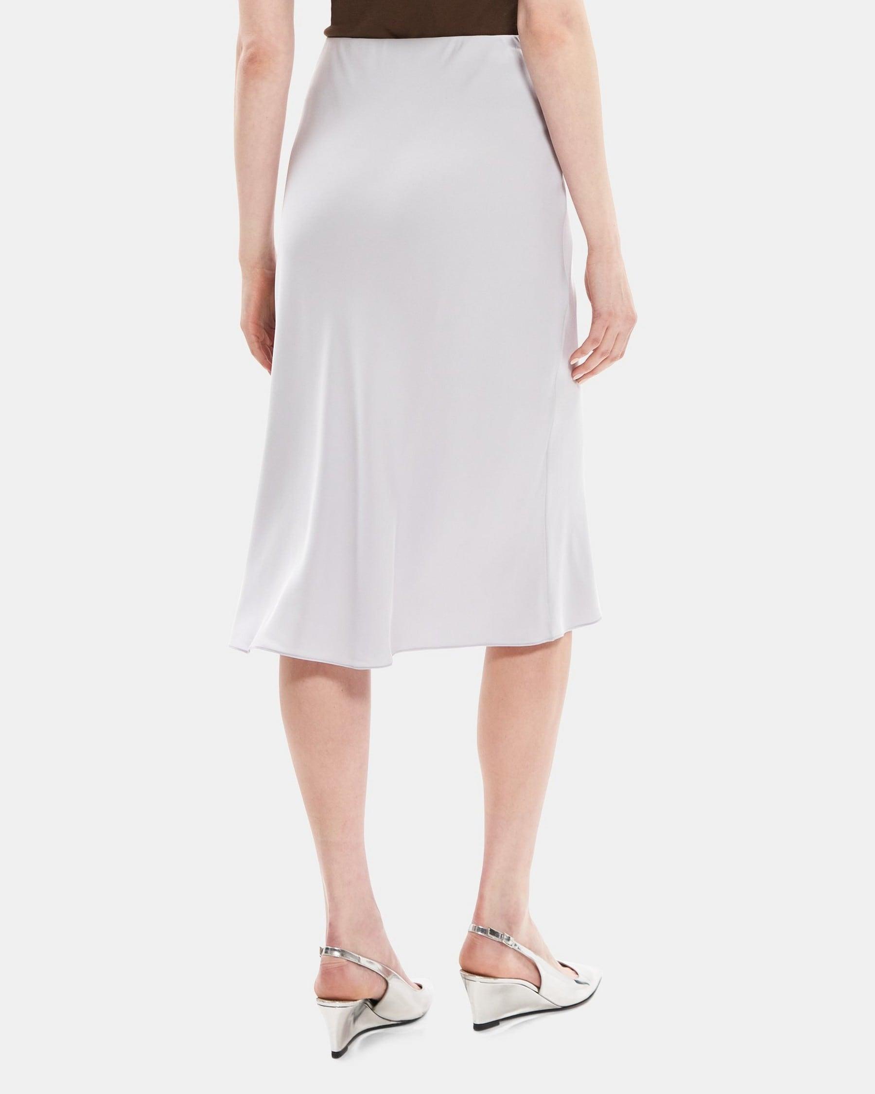 Slip Skirt in Silk Georgette Product Image