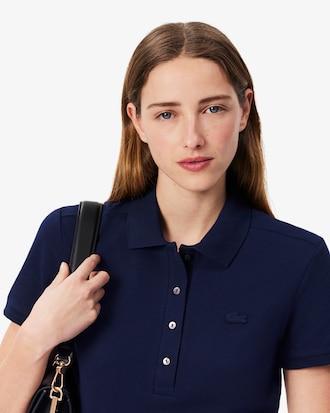 L.12.D Slim Fit Stretch Piqué Polo Shirt Product Image