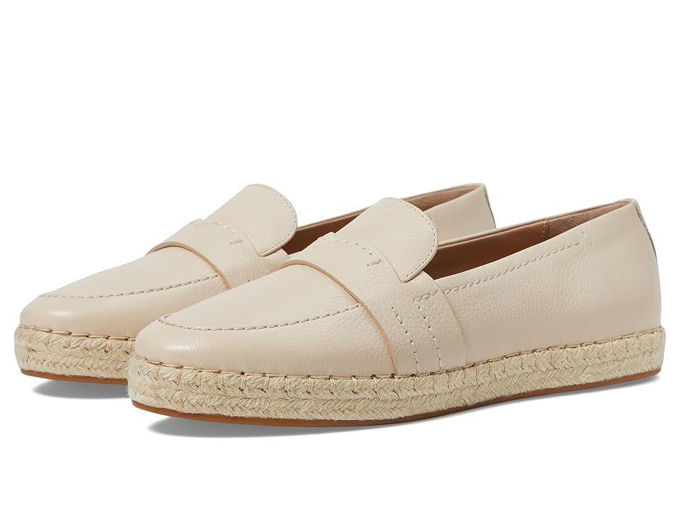 Cole Haan Womens Montauk Almond Toe Black Espadrille Loafers Product Image
