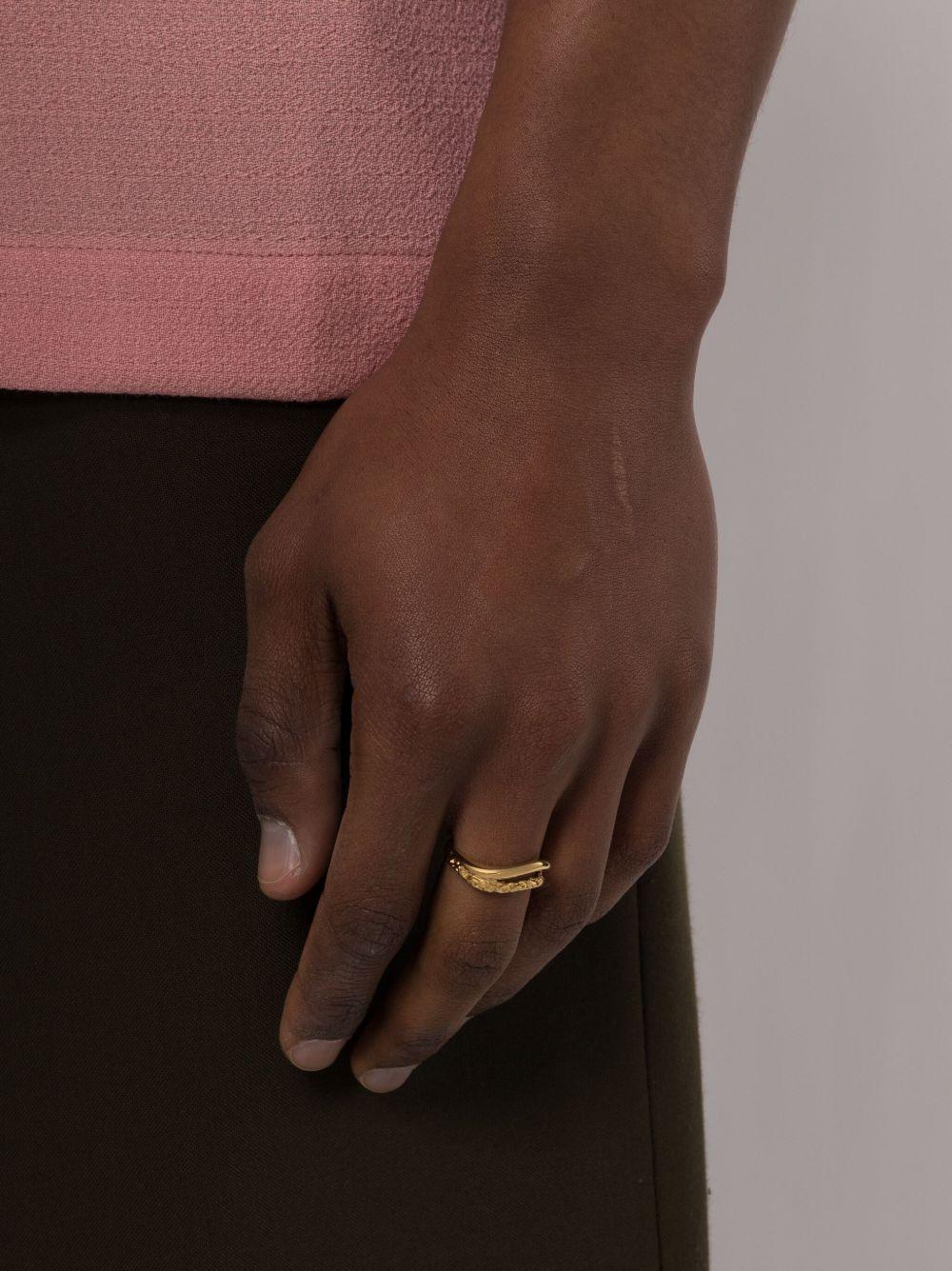 sterling silver Bess textured ring Product Image