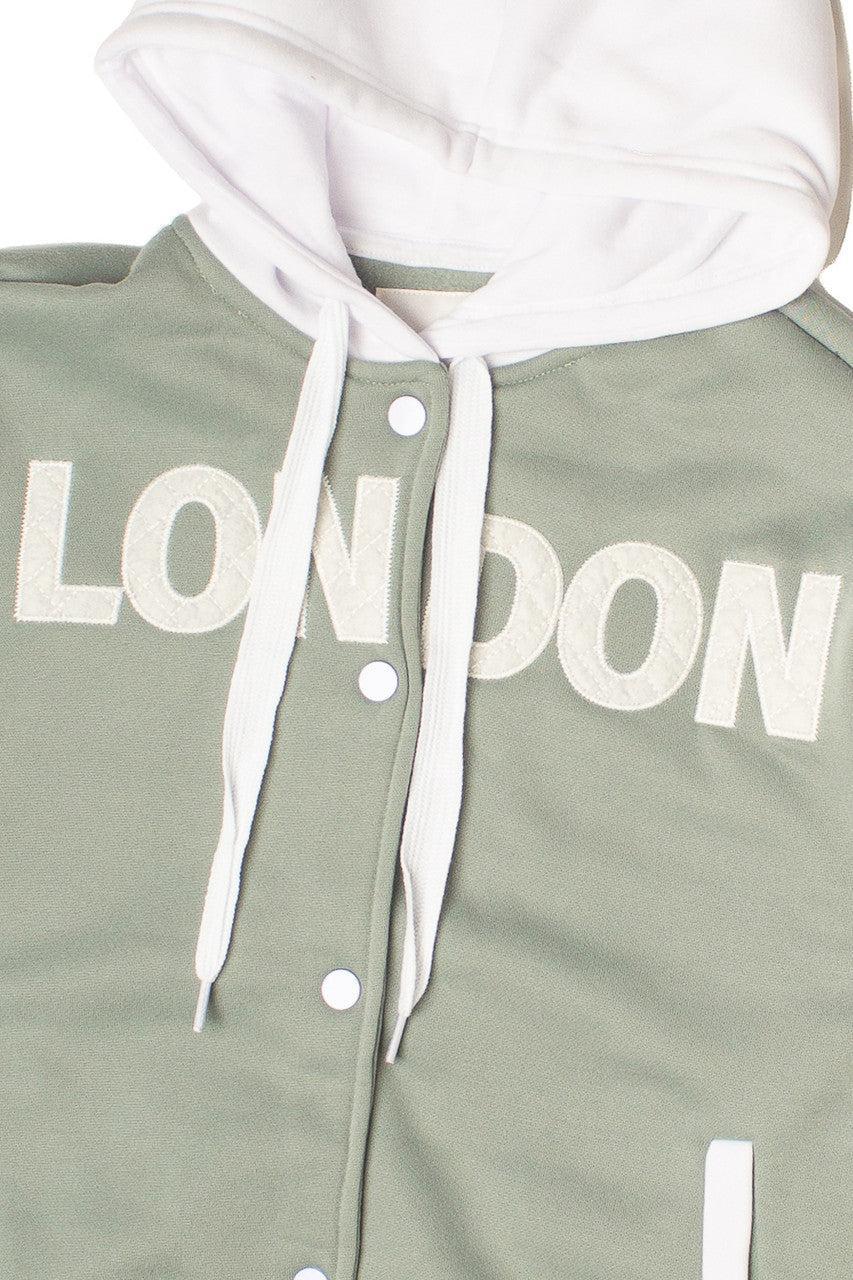 Hooded Varsity Sweatshirt Product Image
