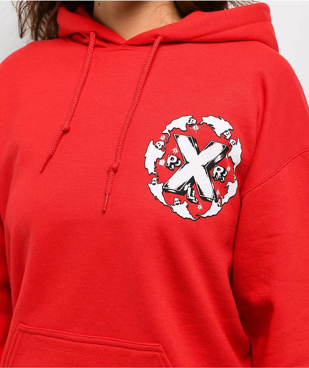 XPLR Apparitions Red Hoodie Product Image