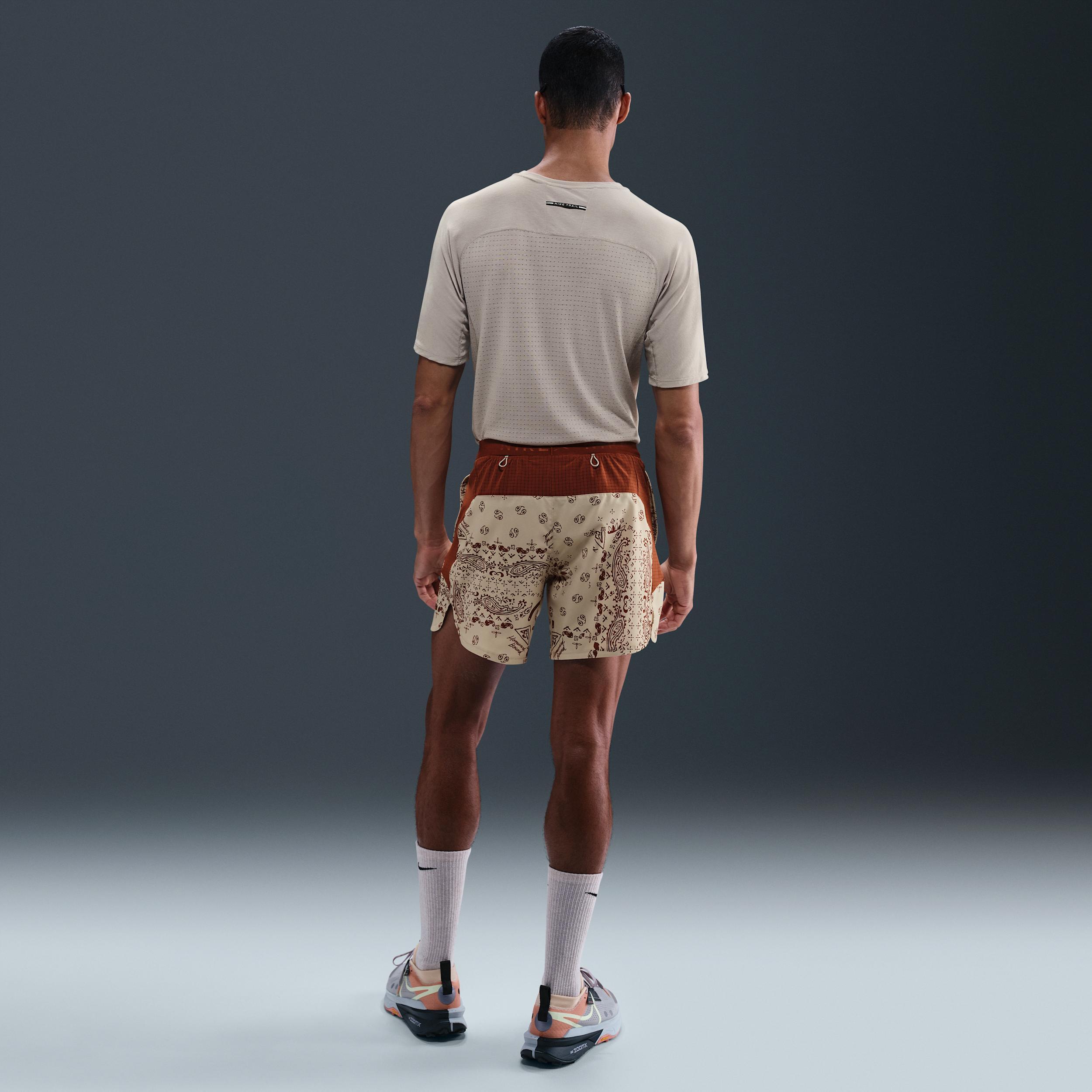 Nike Men's Trail Dri-FIT 6" Brief-Lined Running Shorts Product Image