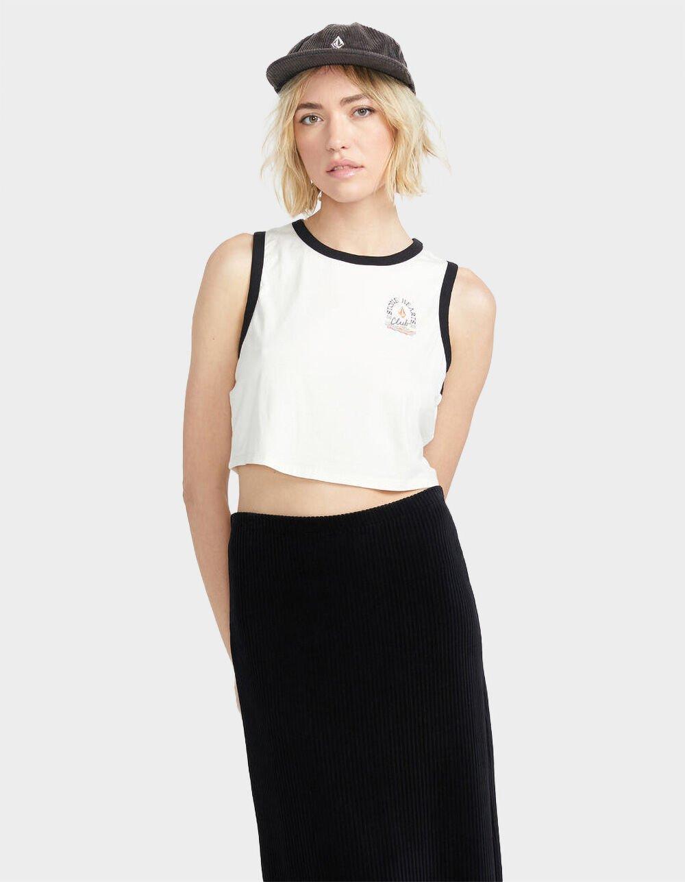 VOLCOM Fun Fever Womens Tank Top - BONE Product Image