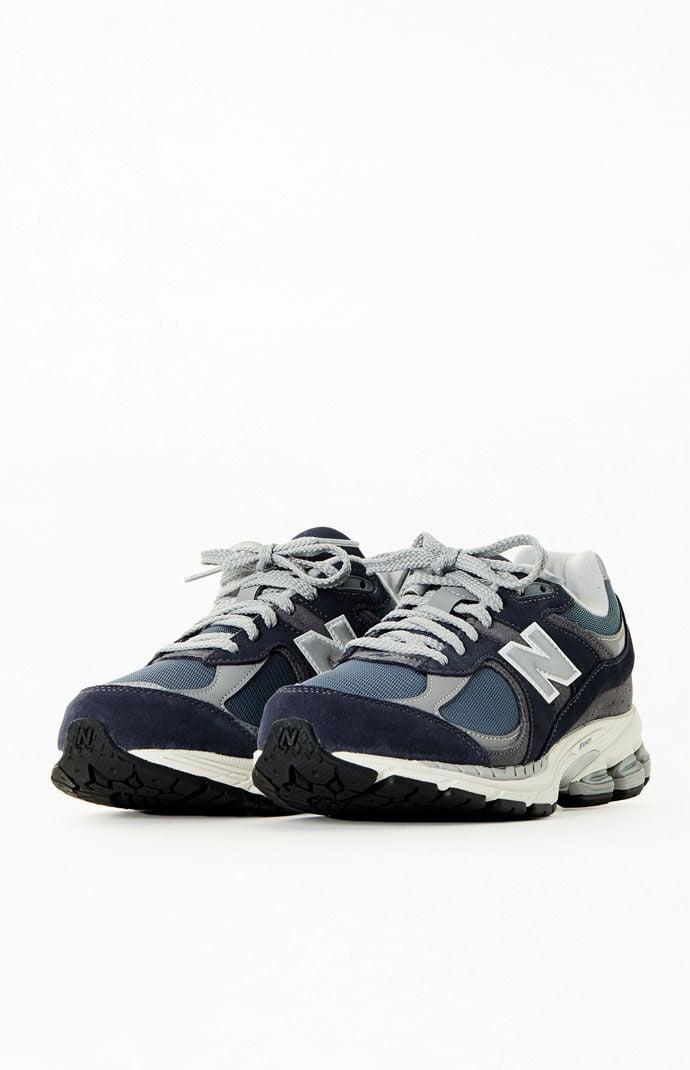 New Balance Mens 2002R - Running Shoes Black/Navy/Grey Product Image