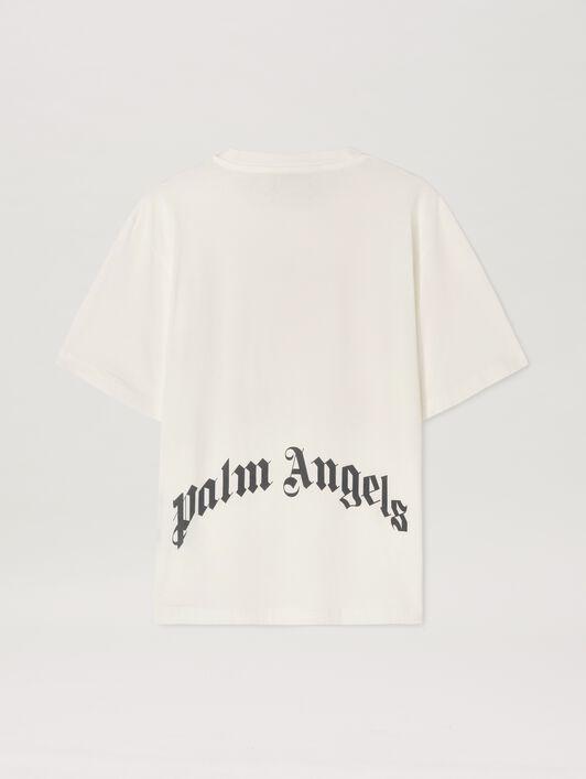 Curved logo Oversize T-shirt Product Image