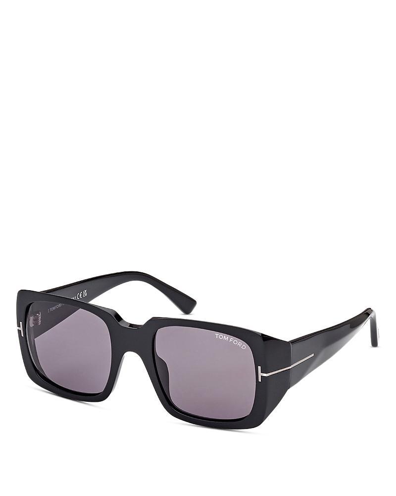 TOM FORD Ryder-02 Square Sunglasses, 51mm In Black Product Image
