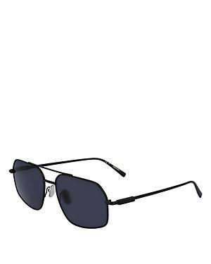 Mens Slim 49MM Round Sunglasses Product Image