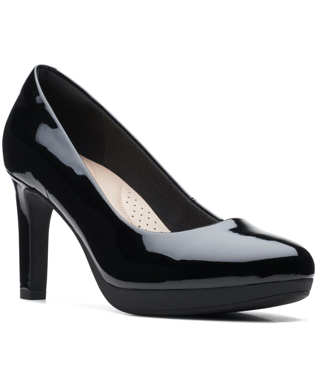 Clarks® Ambyr Joy Women's Leather Pumps, Size: 5, Black Product Image