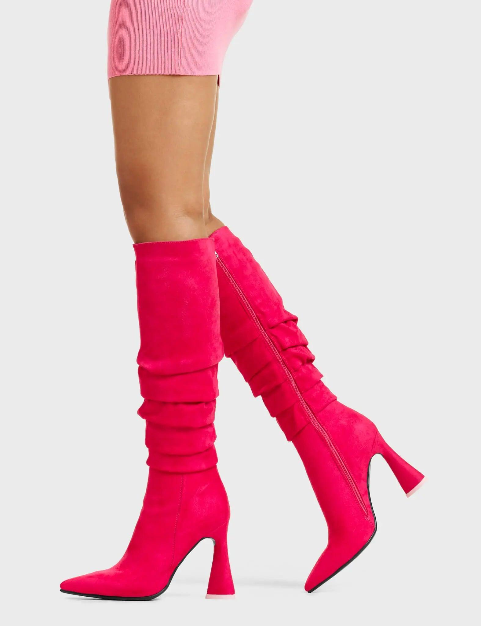 Atomic Platform Knee High Boots Product Image