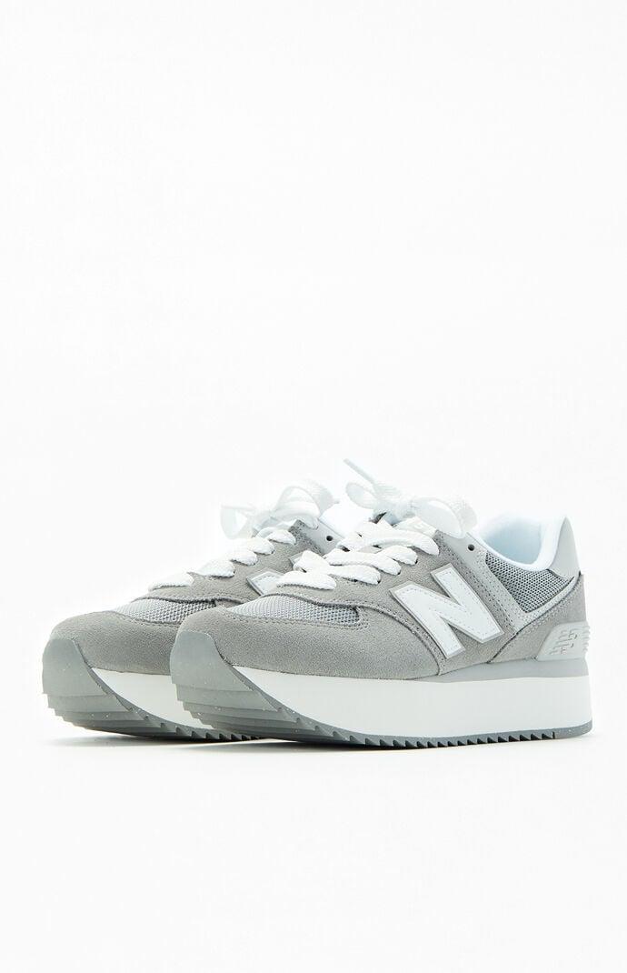 New Balance Classics WL574+ (Shadow Grey/Rain Cloud) Women's Shoes Product Image