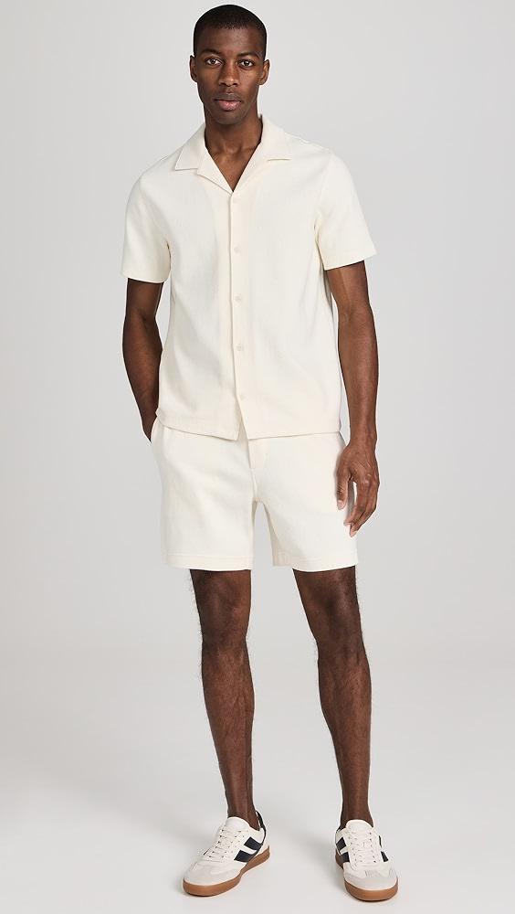 Vince Boucle Button Down Shirt | Shopbop Product Image