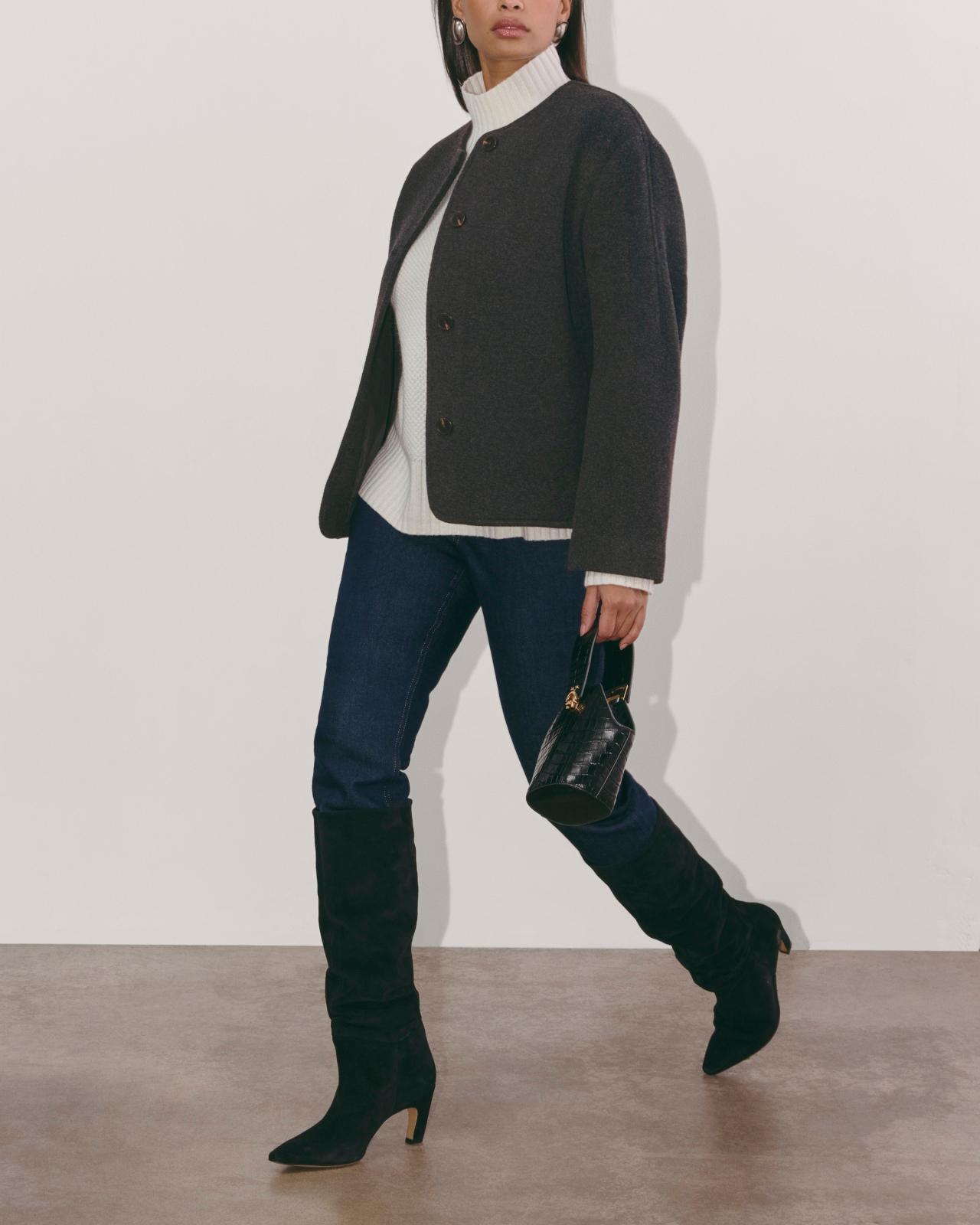 Womens Cocoon Coat in Wool by Everlane Product Image