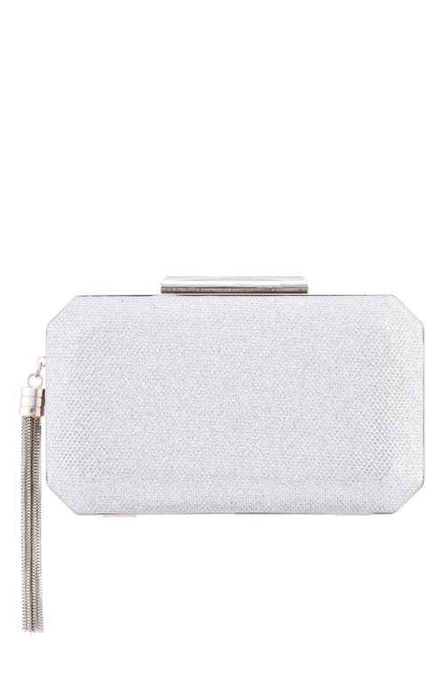 Nina Womens Geometric Minaudiere Bag with Tassle Product Image