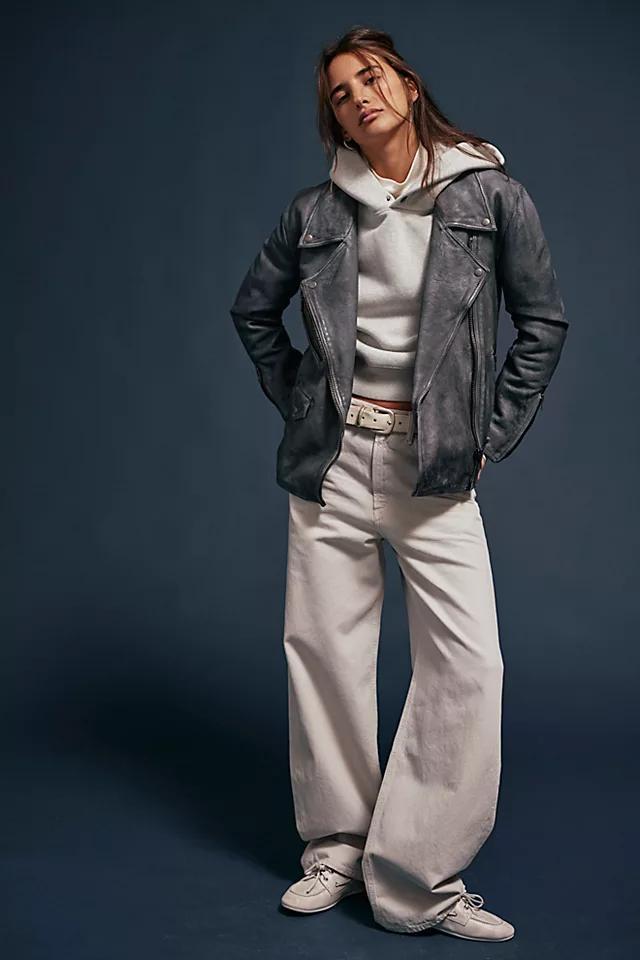 We The Free Jealousy Leather Moto Jacket Product Image