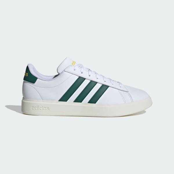 adidas Grand Court Shoes Core Black 4.5 Mens Product Image