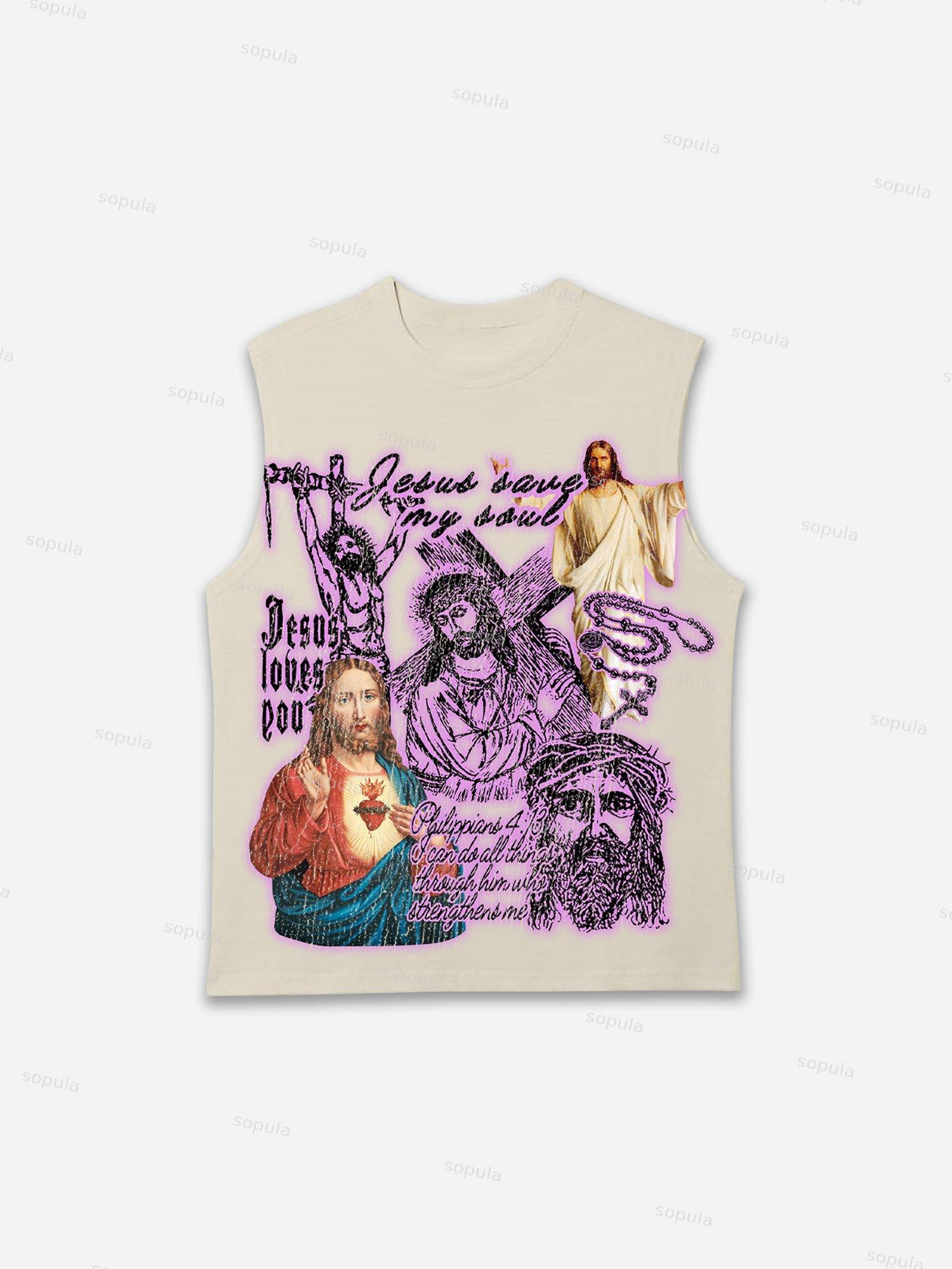 Get Rich Street Graphic Print Tank Top Product Image