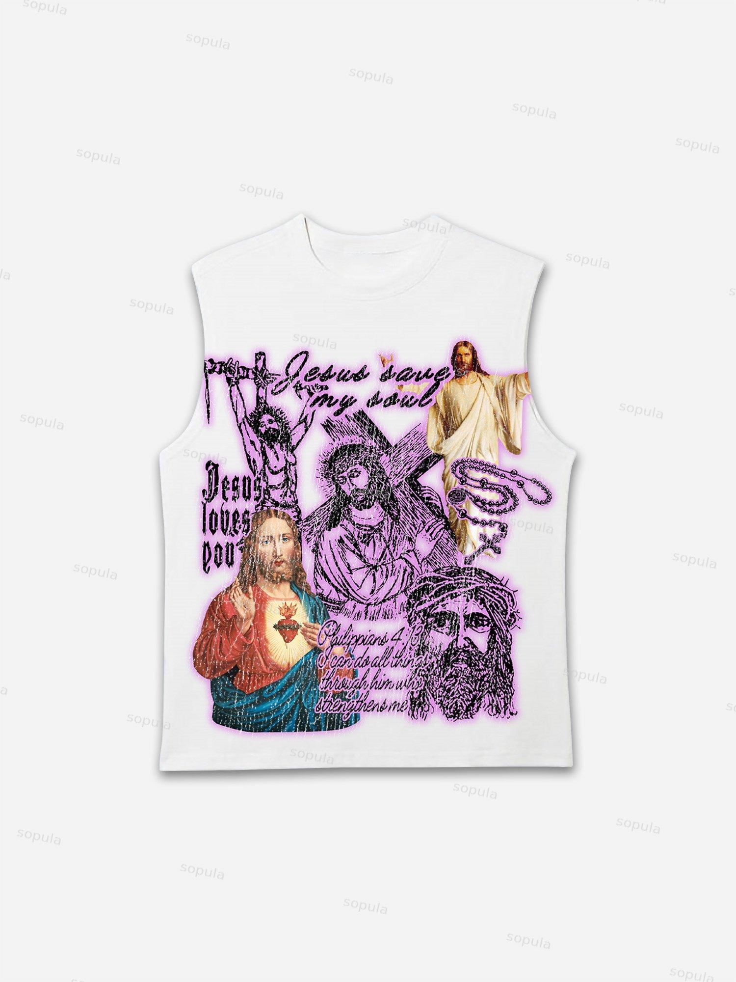 Get Rich Street Graphic Print Tank Top Product Image