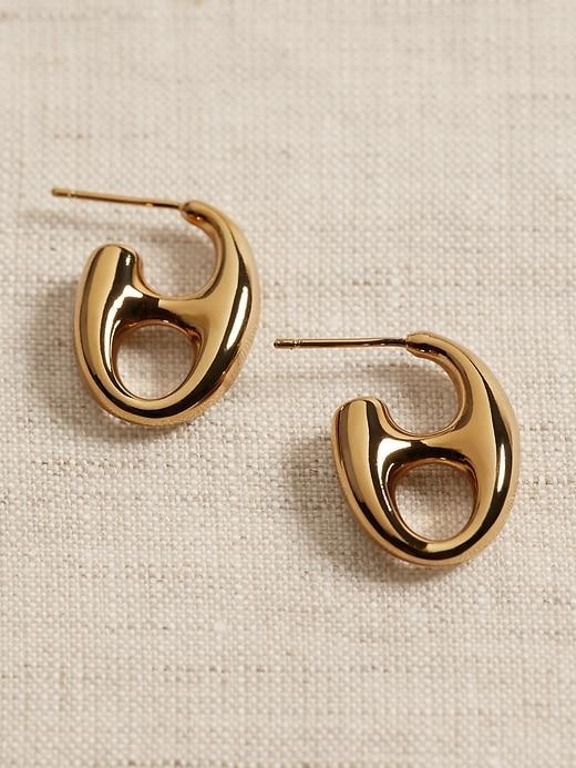 Mariner Link Earrings by Aureus + Argent Product Image