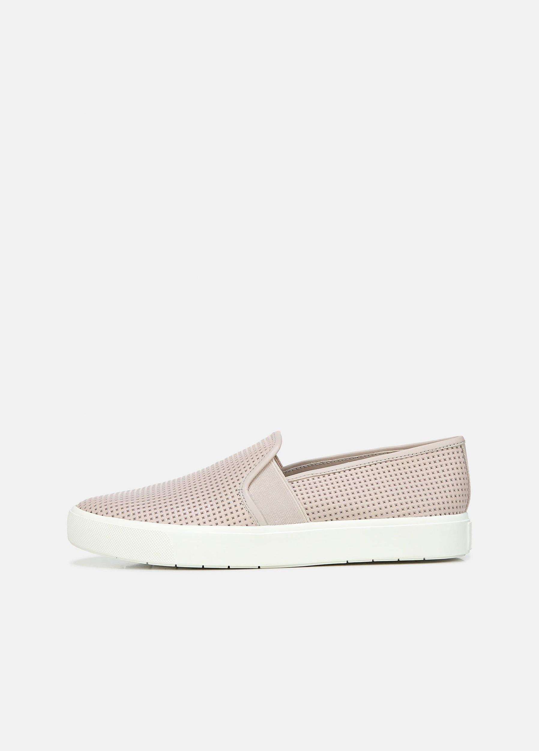 Womens Perforated Leather Blair Sneaker, Marble, Size 5.5 Vince Product Image
