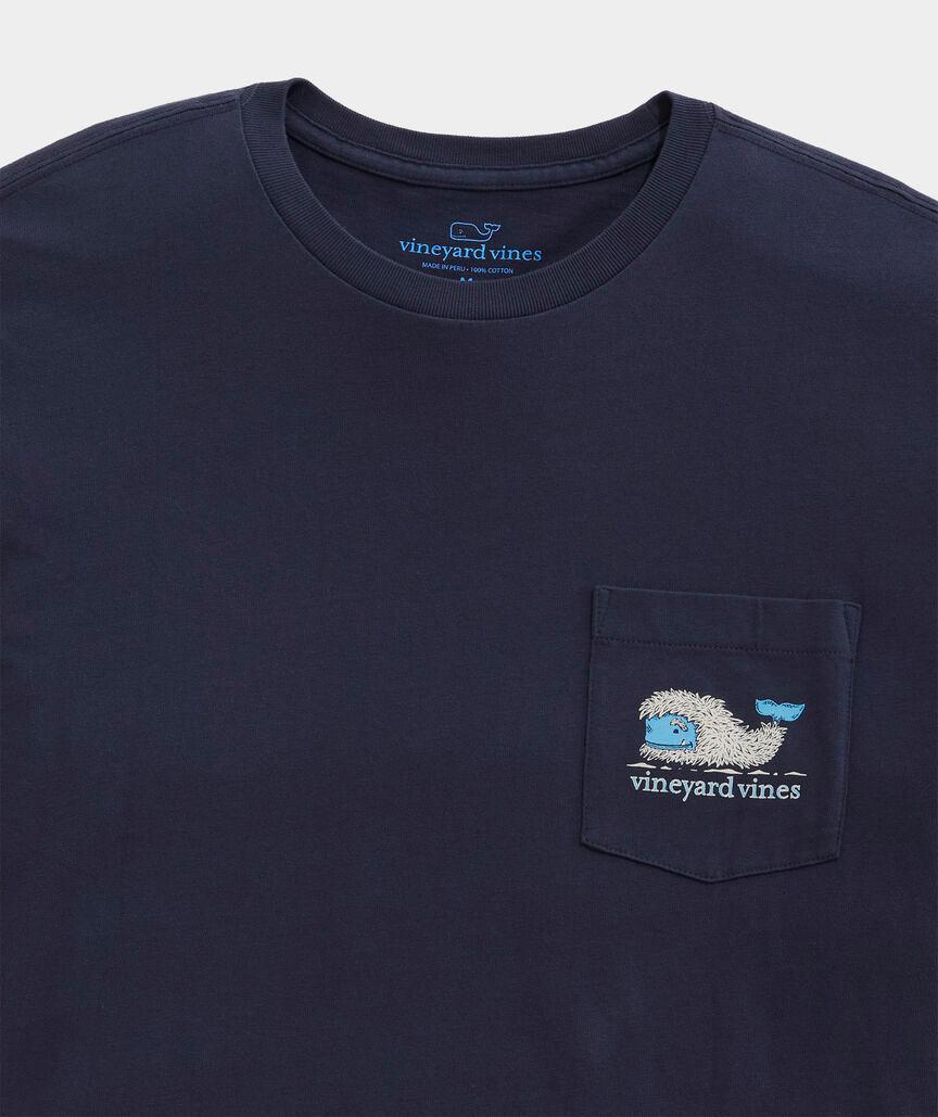 Yeti Whale Long-Sleeve Pocket Tee Product Image