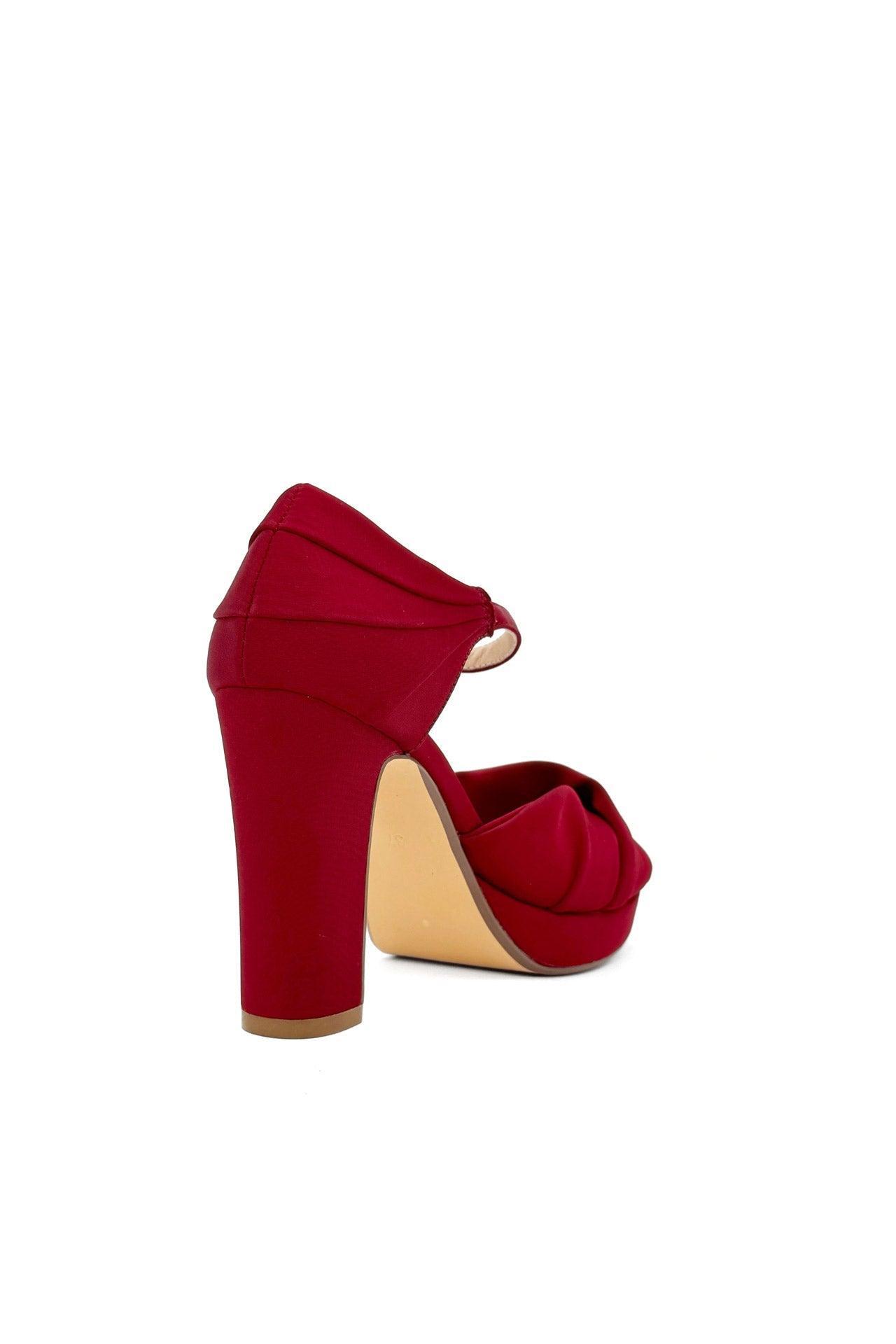 Gloria Satin Heels Product Image