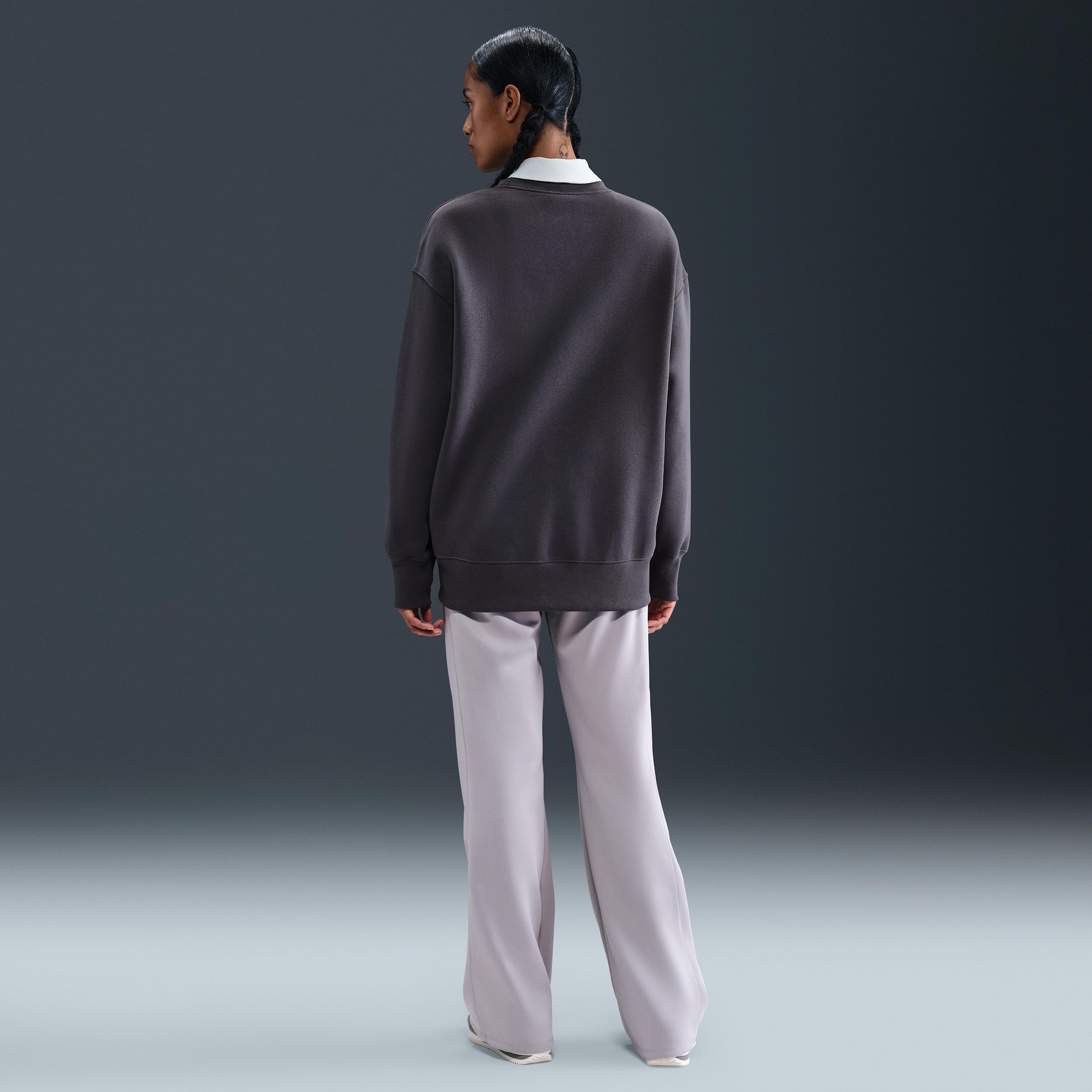 Women's Nike Sportswear Phoenix Fleece Oversized Crew-Neck Sweatshirt Product Image