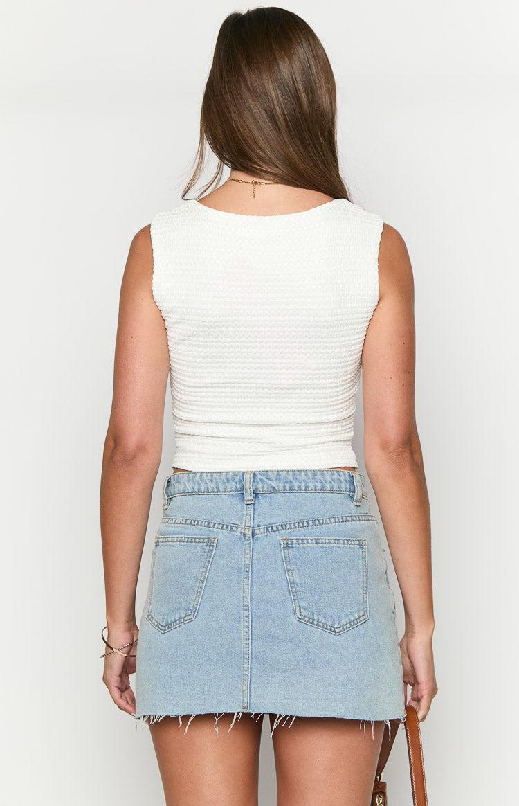 Azari White Top Product Image