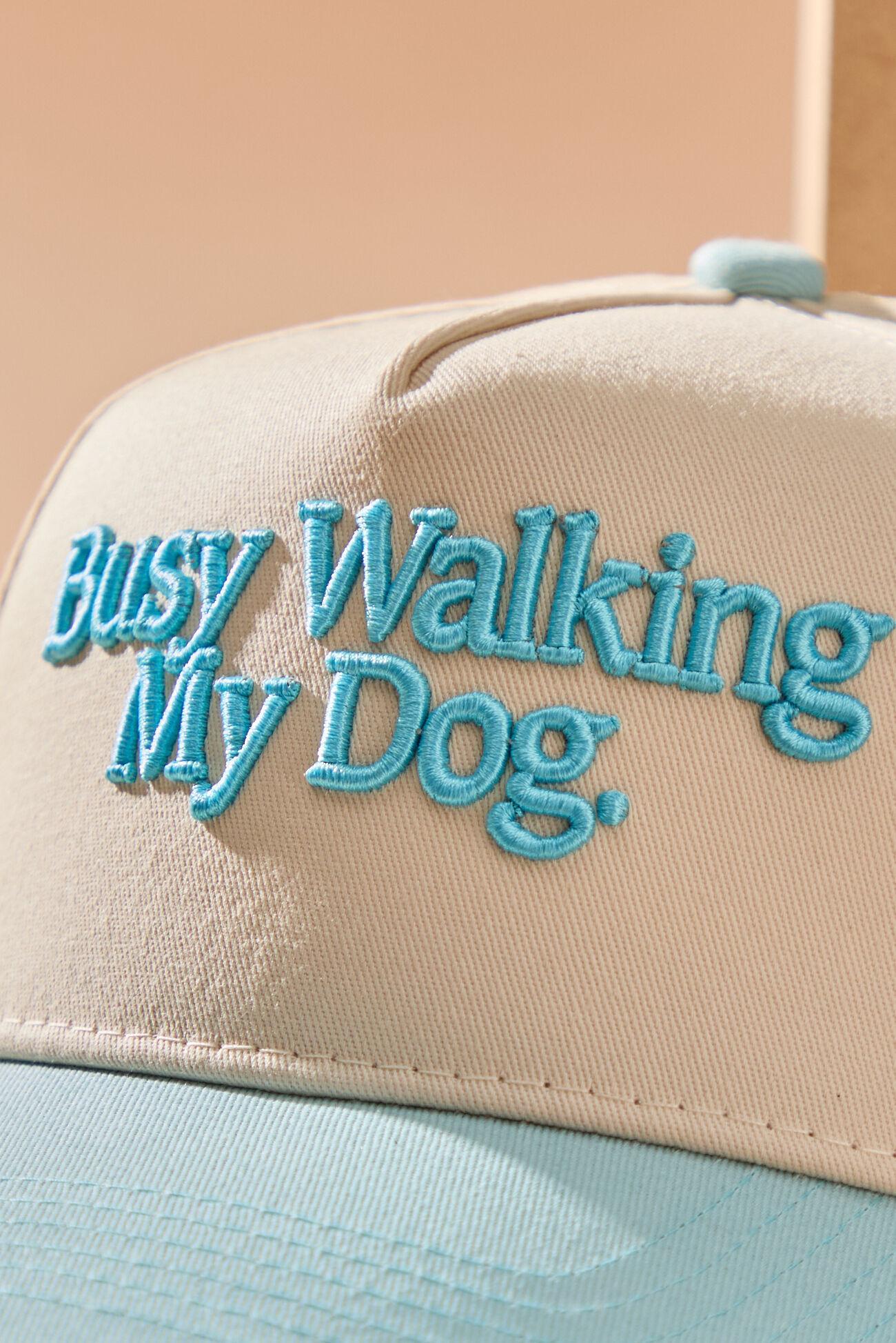 Walking My Dog Trucker Hat Product Image
