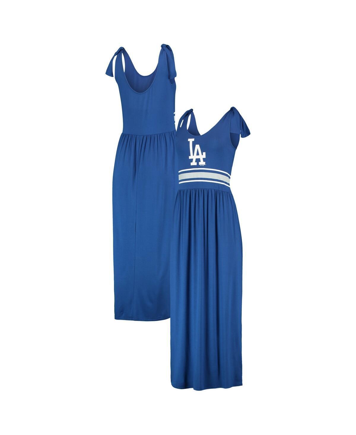 Women's G-III 4Her by Carl Banks Royal Los Angeles Dodgers Game Over Maxi Dress, Size: Large, Blue Product Image