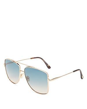 Womens 58MM Square Sunglasses Product Image