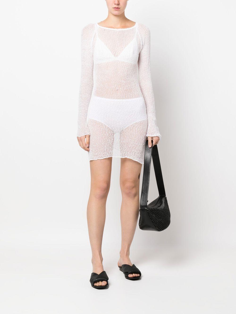 Andy open-knit mini dress  Product Image