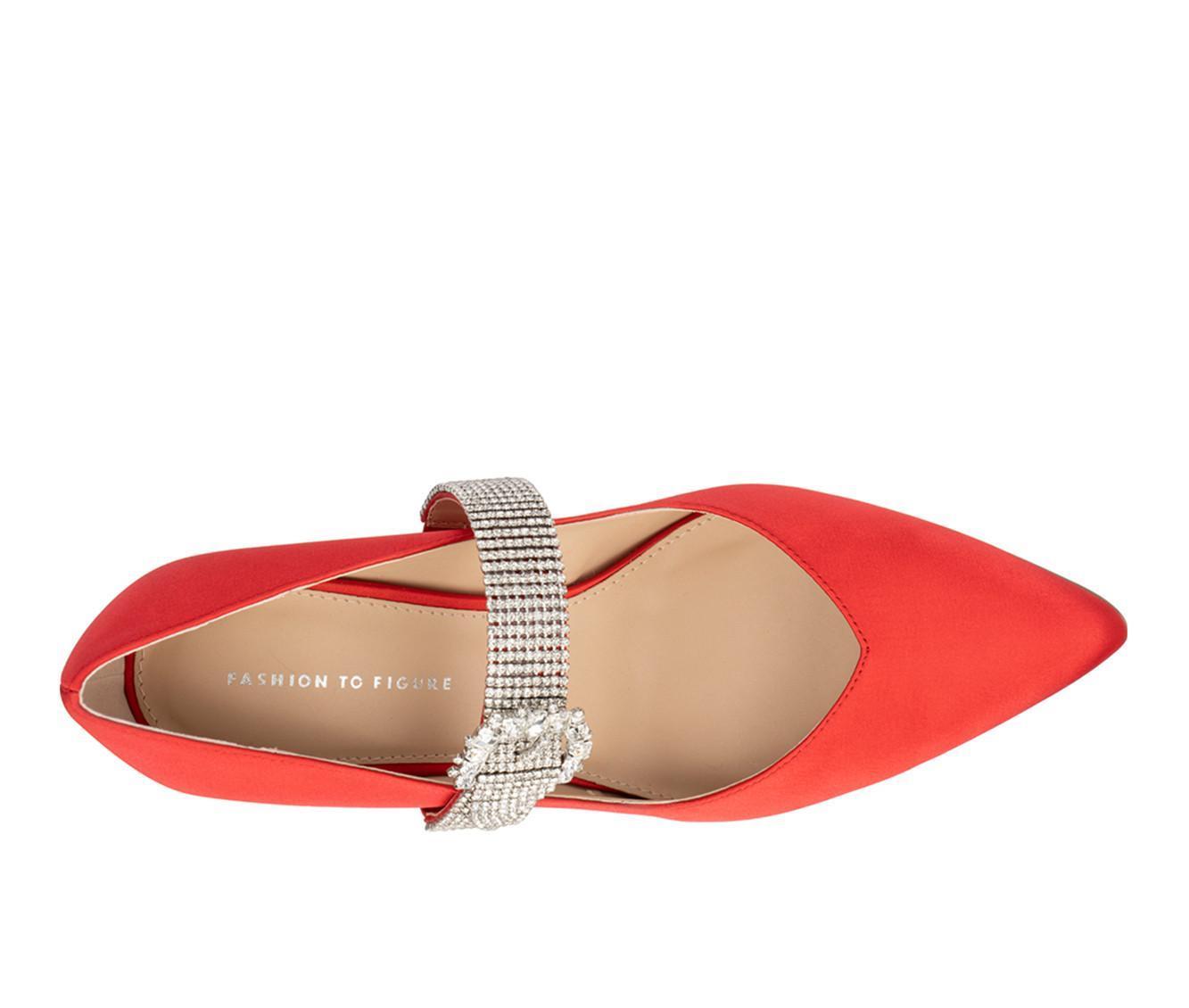 Women's Fashion to Figure Faith Wide Width Special Occasion Shoes Product Image