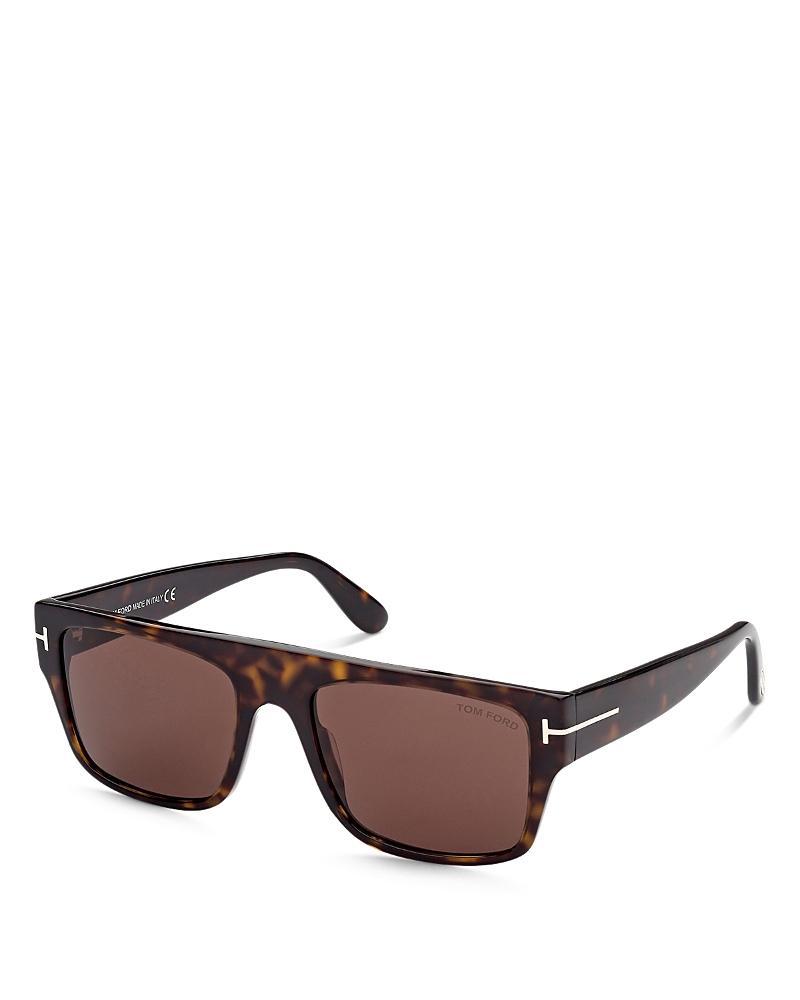 Tom Ford Mens Dunning Rectangular Sunglasses, 55mm Product Image