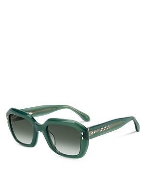 Womens Triomphe 55MM Rectangular Sunglasses Product Image
