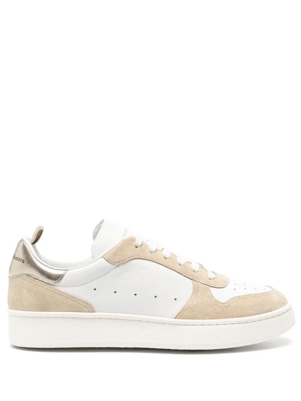 OFFICINE CREATIVE Mower 110 Lace-up Sneakers In White Product Image