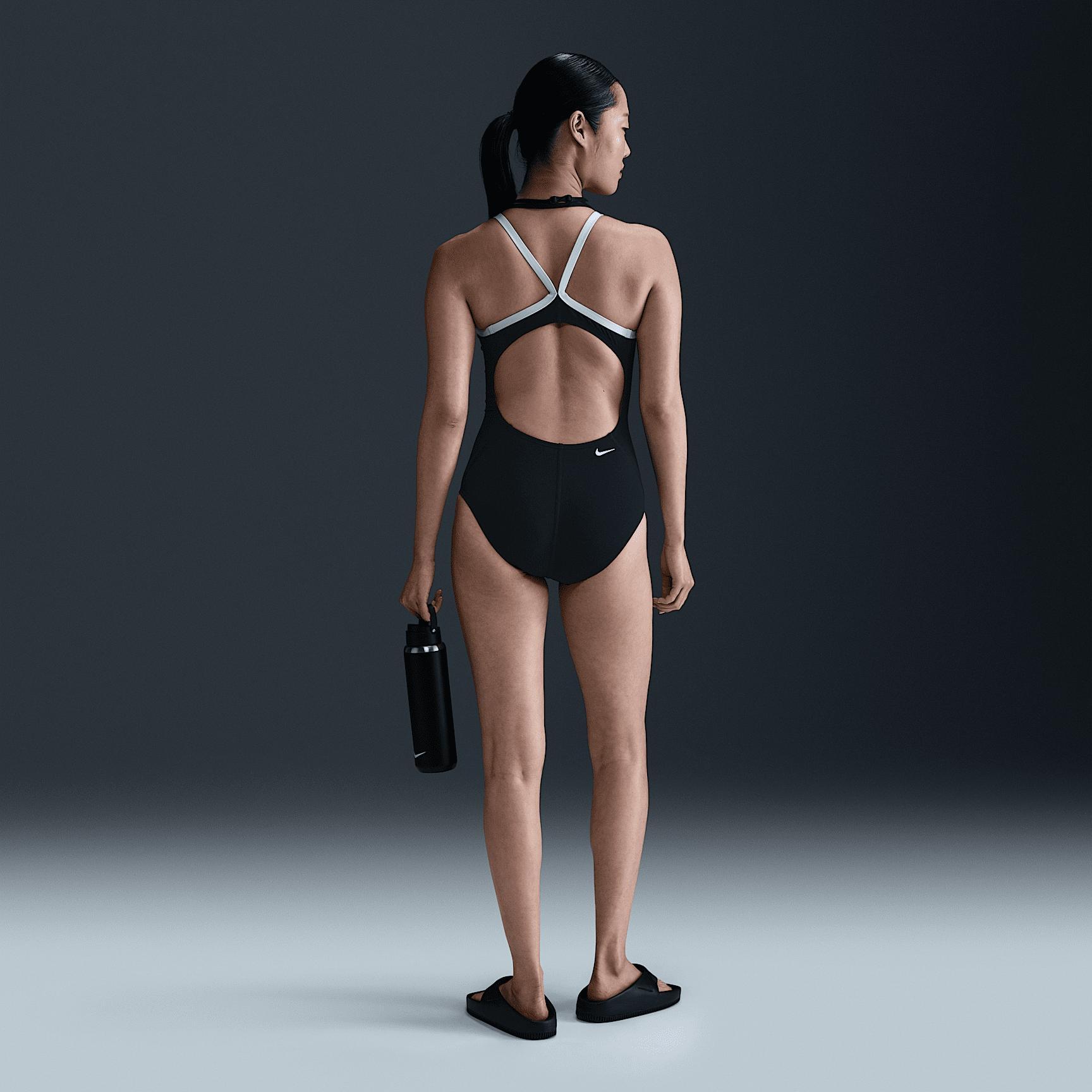 Nike Swim HydraStrong Women's Racerback Low-Leg One-Piece Product Image