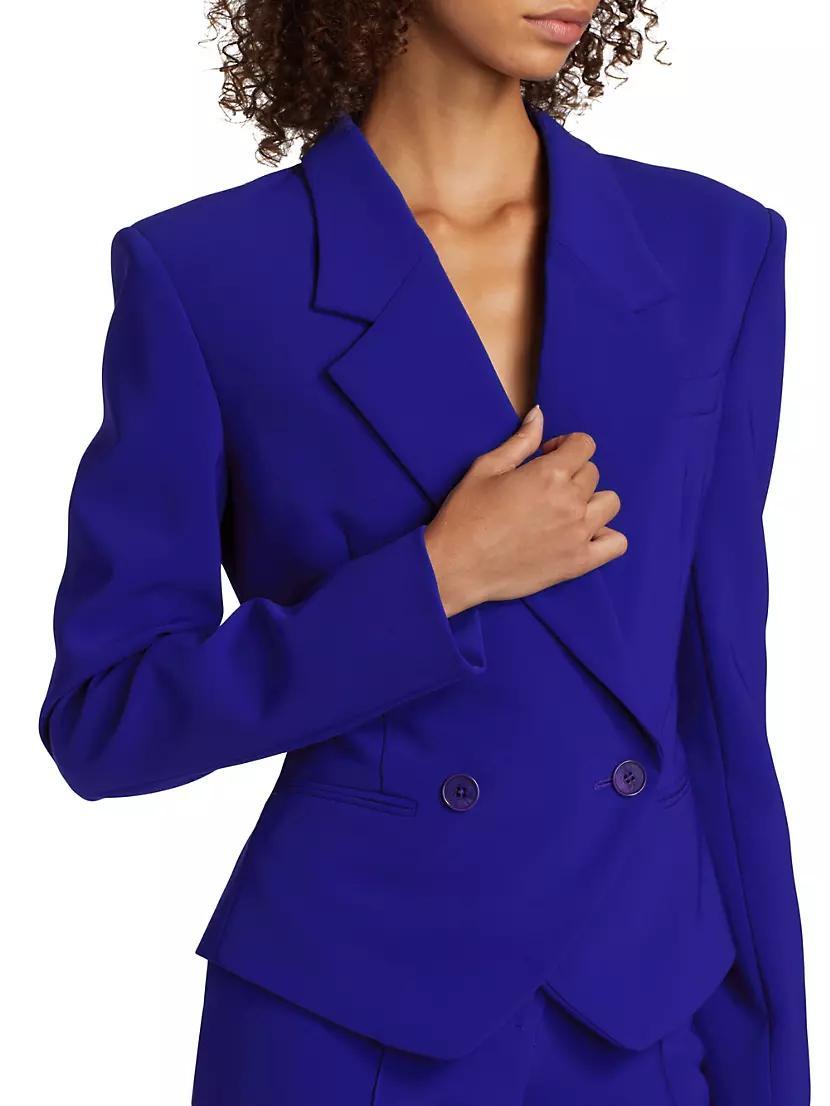 Boxy Double-Breasted Blazer Product Image