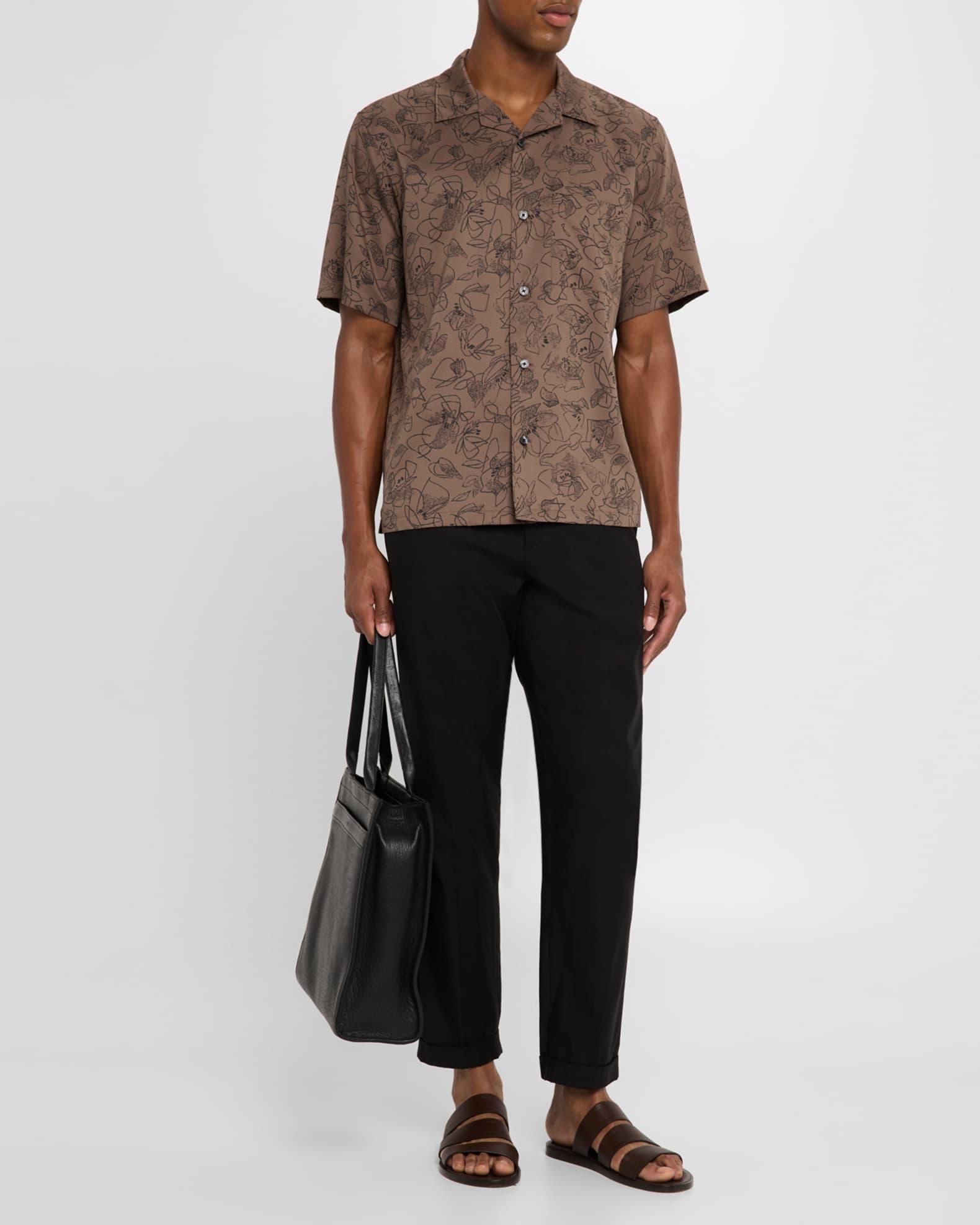 Mens Noll Floral Short-Sleeve Shirt Product Image