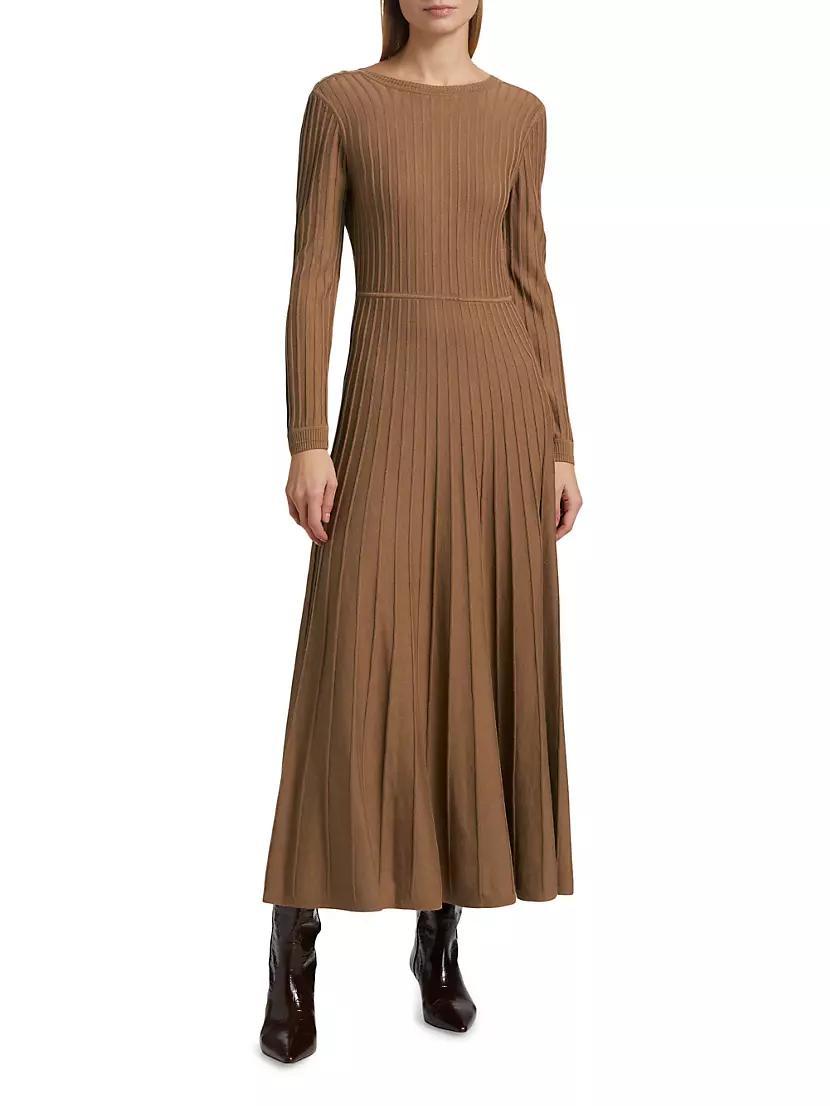 Jazia Rib-Knit Midi-Dress Product Image