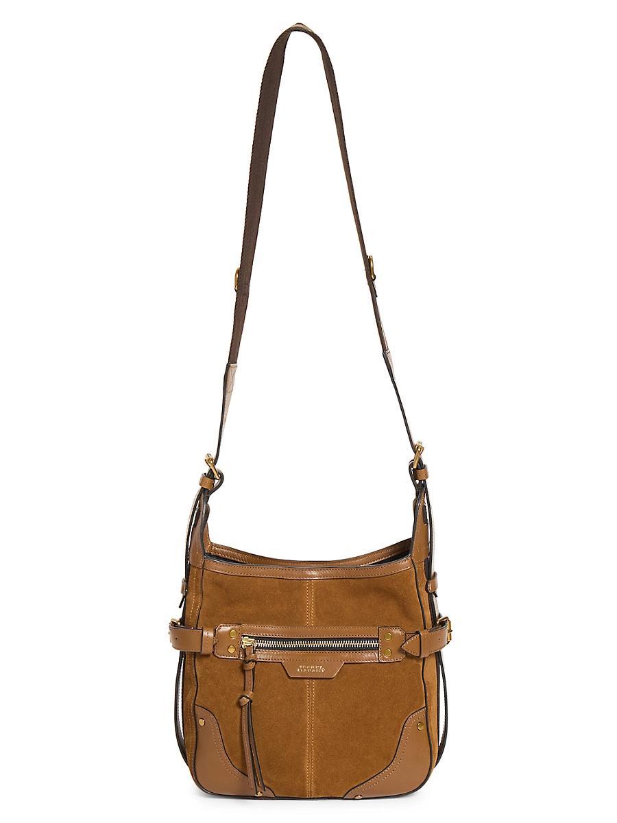 Mens Sierra Suede Hobo Bag Product Image