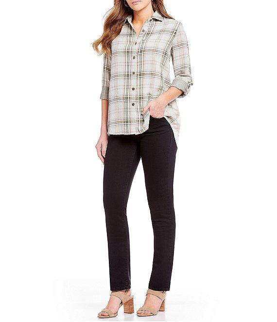 Code Bleu Chelsea Slimming Straight Leg Jeans Product Image