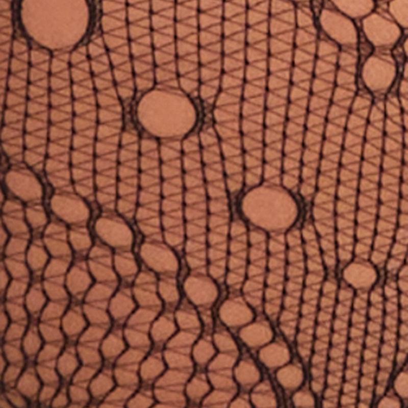 Fishnet Patterned High Waist Tights Female Product Image