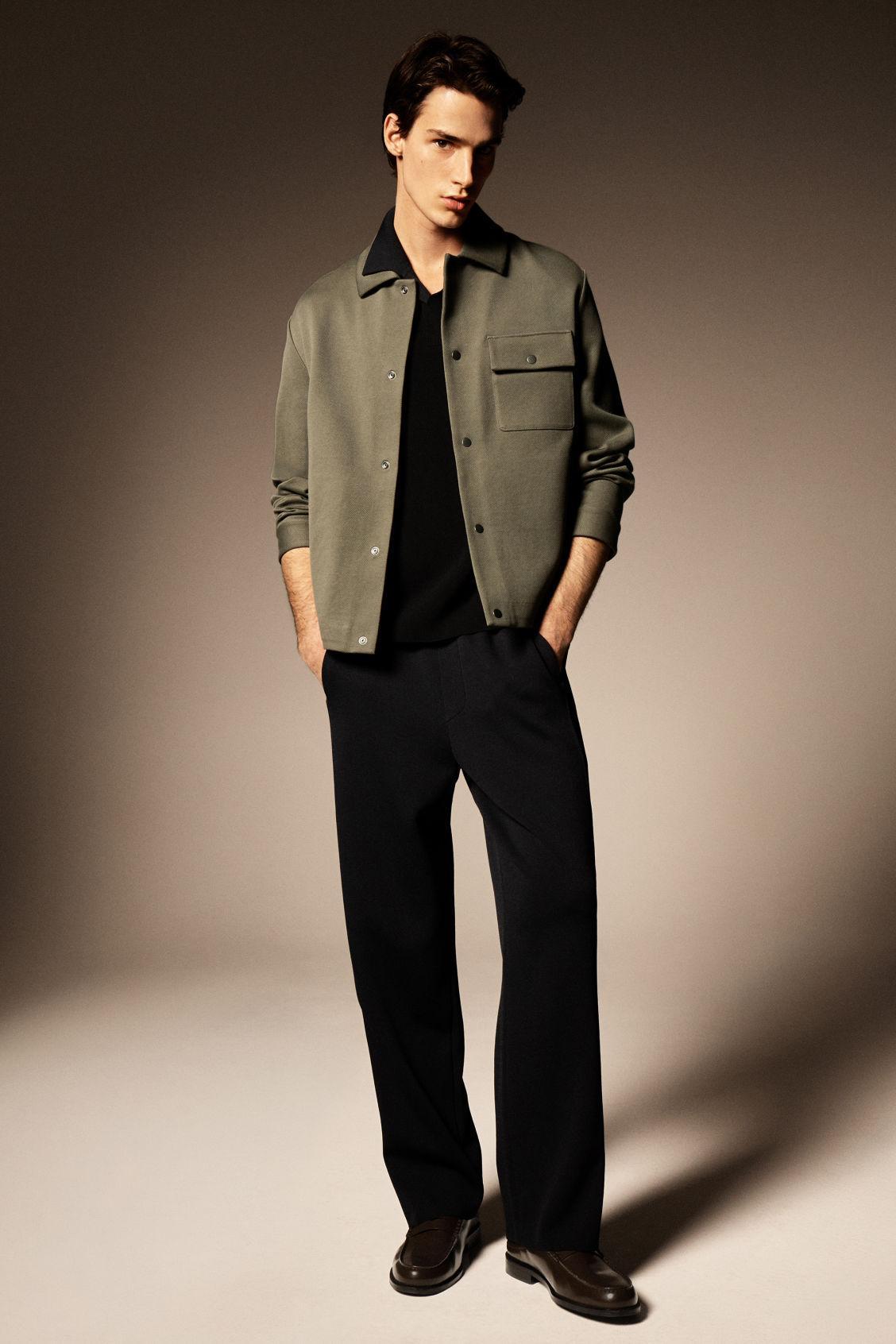 DOUBLE-FACED TRACK PANTS Product Image
