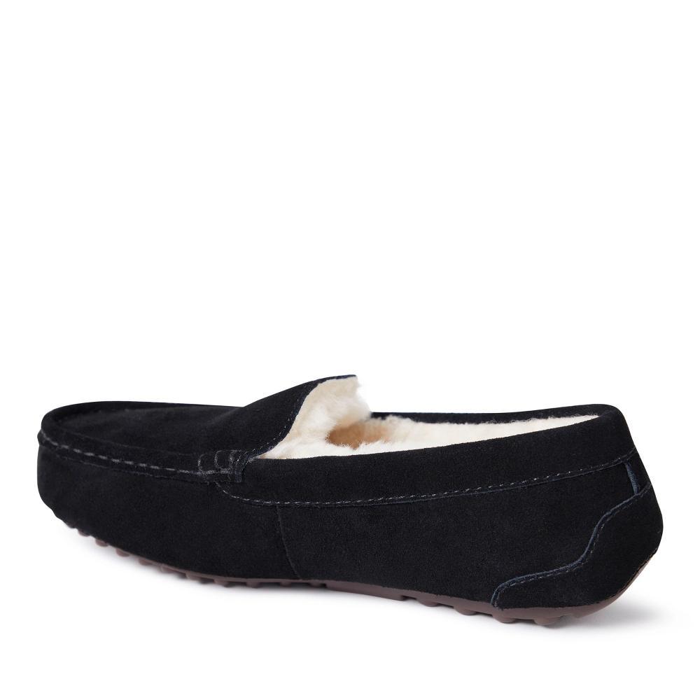 Fireside By Dearfoams Women's Mel Genuine Shearling Moccasin Slipper Product Image