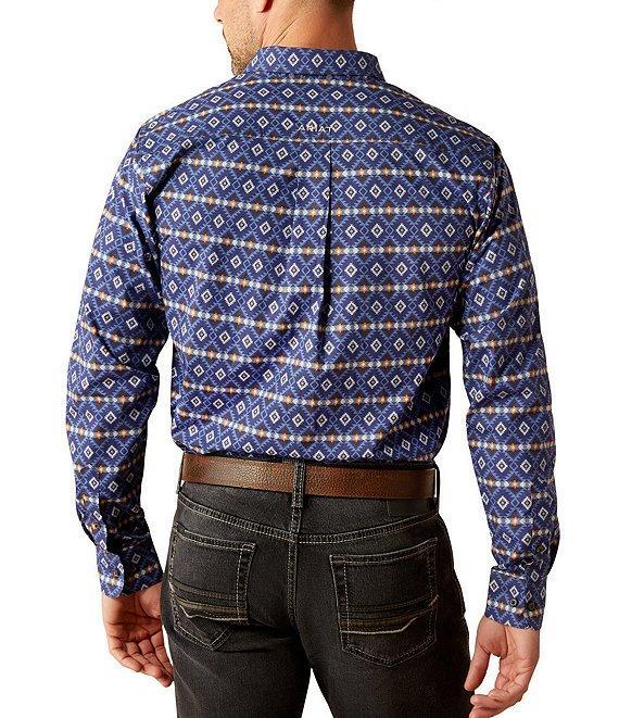 Ariat Connor Long Sleeve Printed Fitted Shirt Product Image