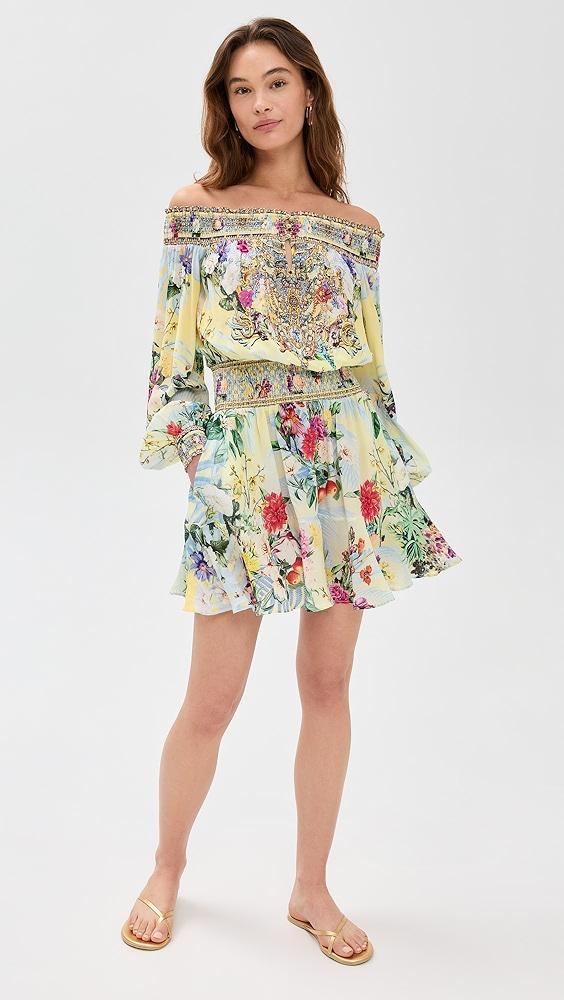 Camilla Off Shoulder Short Dress | Shopbop Product Image