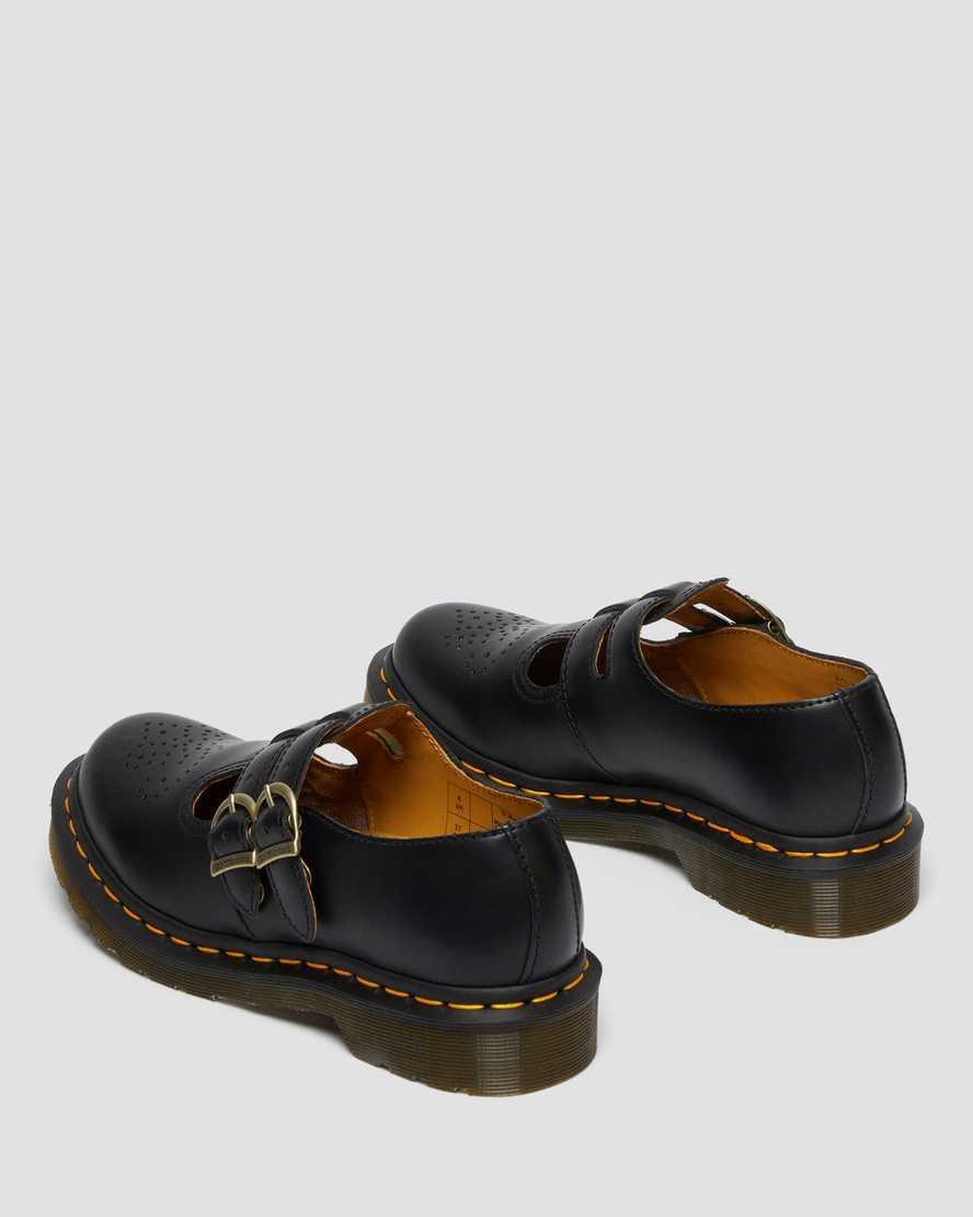 Dr. Martens Womens 8065 Mary Jane Buckle Leather Shoes Product Image