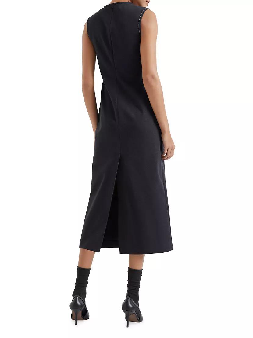 Stretch Cotton Couture Interlock Dress Product Image